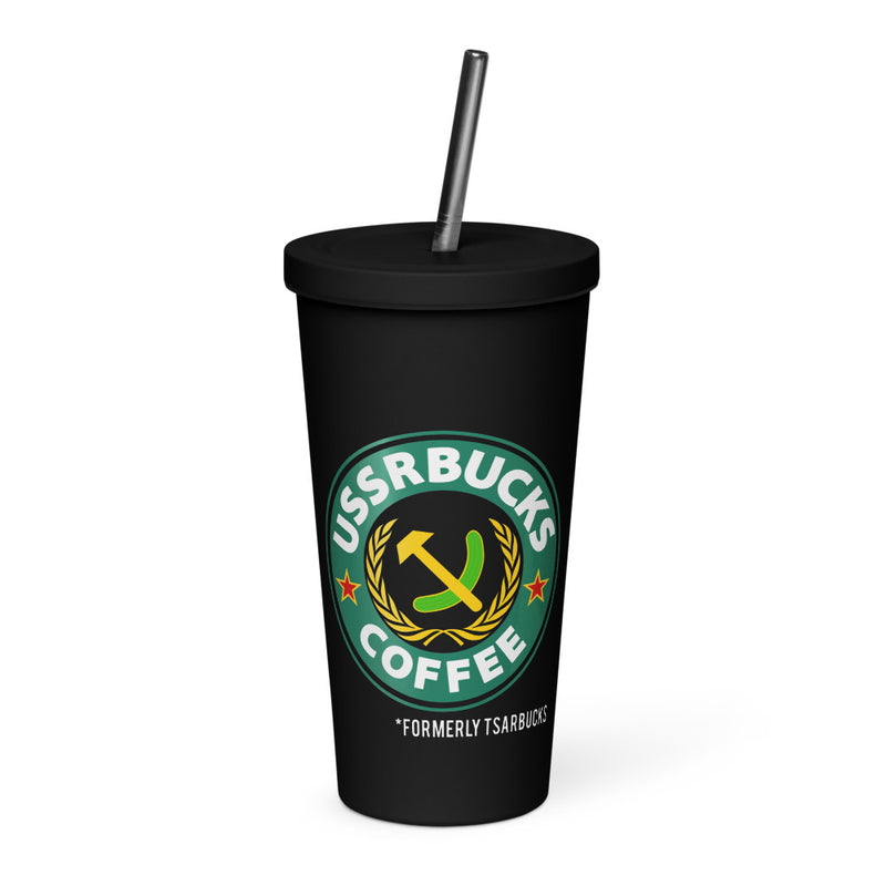 Formerly Tsarbucks Black Tumbler