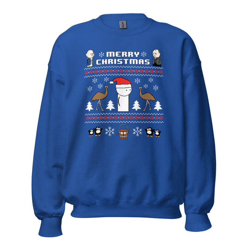 OverSimplified 8-bit Holiday Sweater