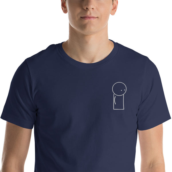 OverSimplified Embroidered Logo - Unisex T-Shirt