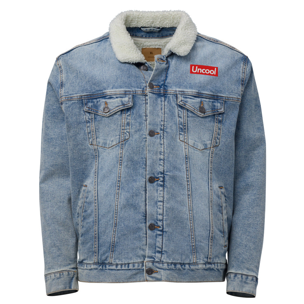 OverSimplified - Uncool Denim Sherpa Jacket(Unisex)