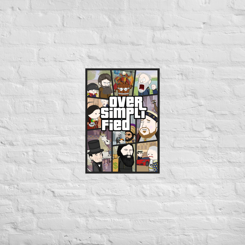 Grand Theft OverSimplified Poster