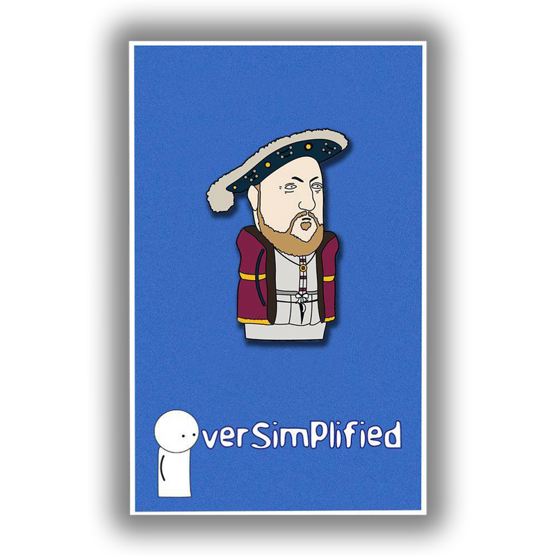 OverSimplified - Henry VIII Pin (Back Order)