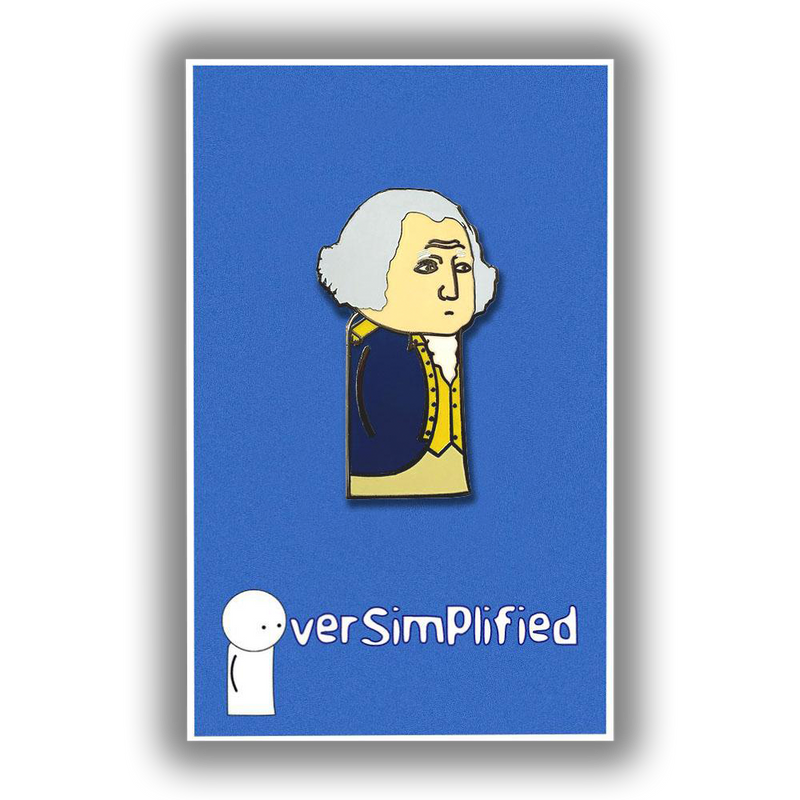 OverSimplified - George Washington Pin