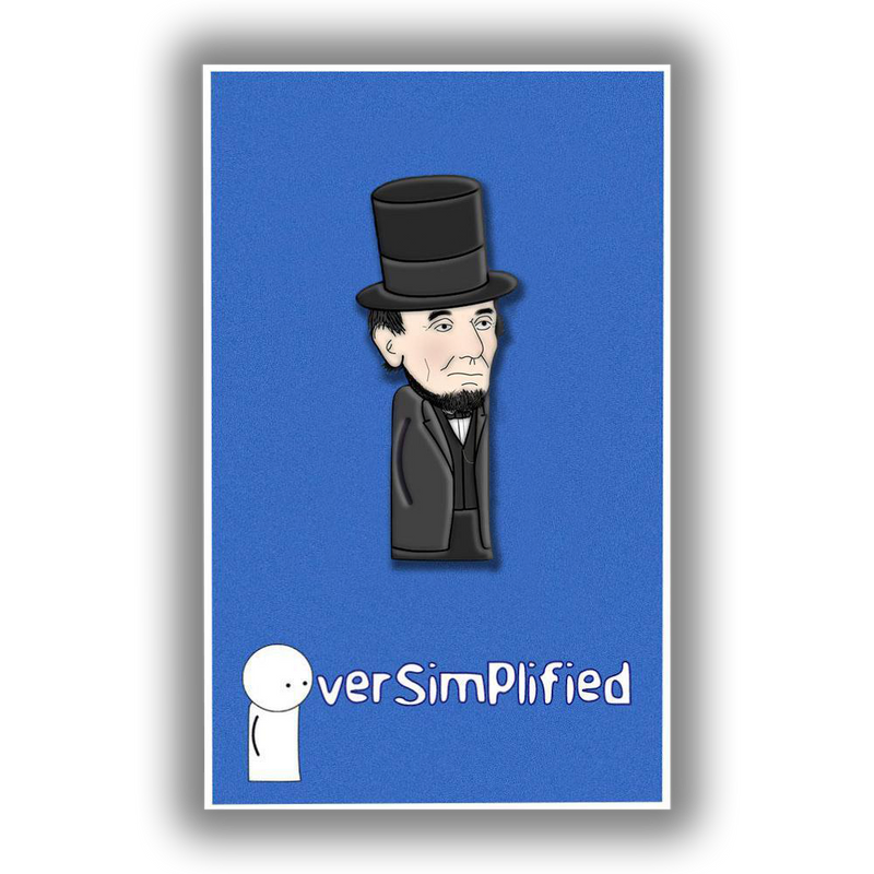 OverSimplified - Abraham Lincoln Pin