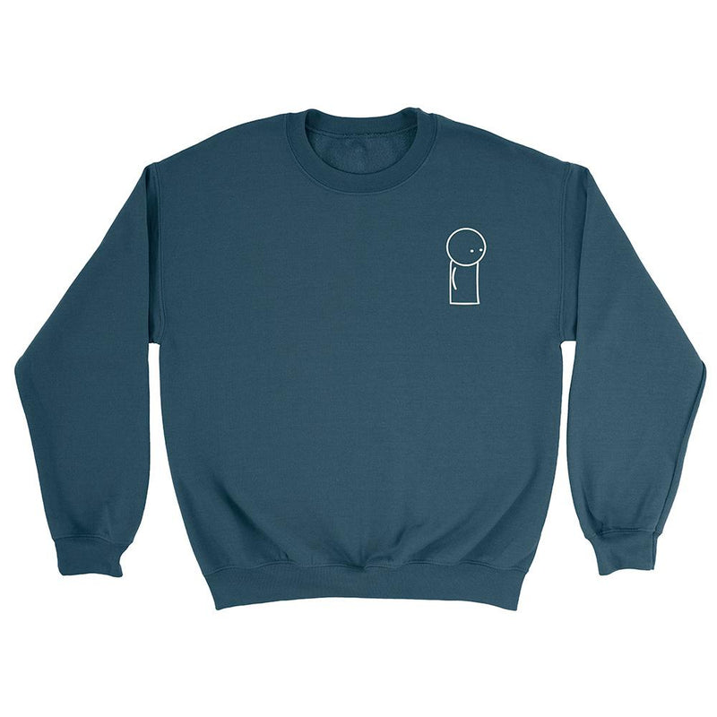 OverSimplified Embroidered Logo Unisex Sweater
